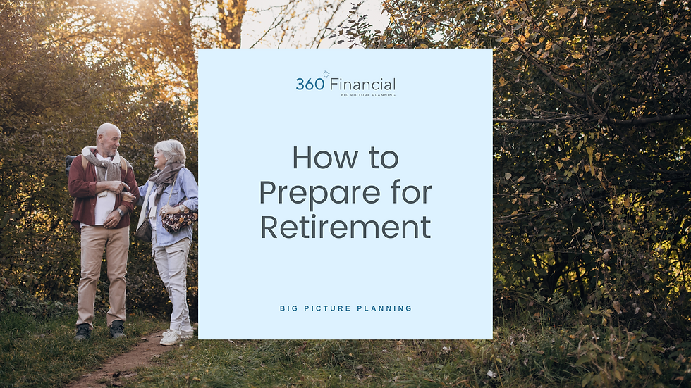How To Prepare For Retirement And Investment Needs