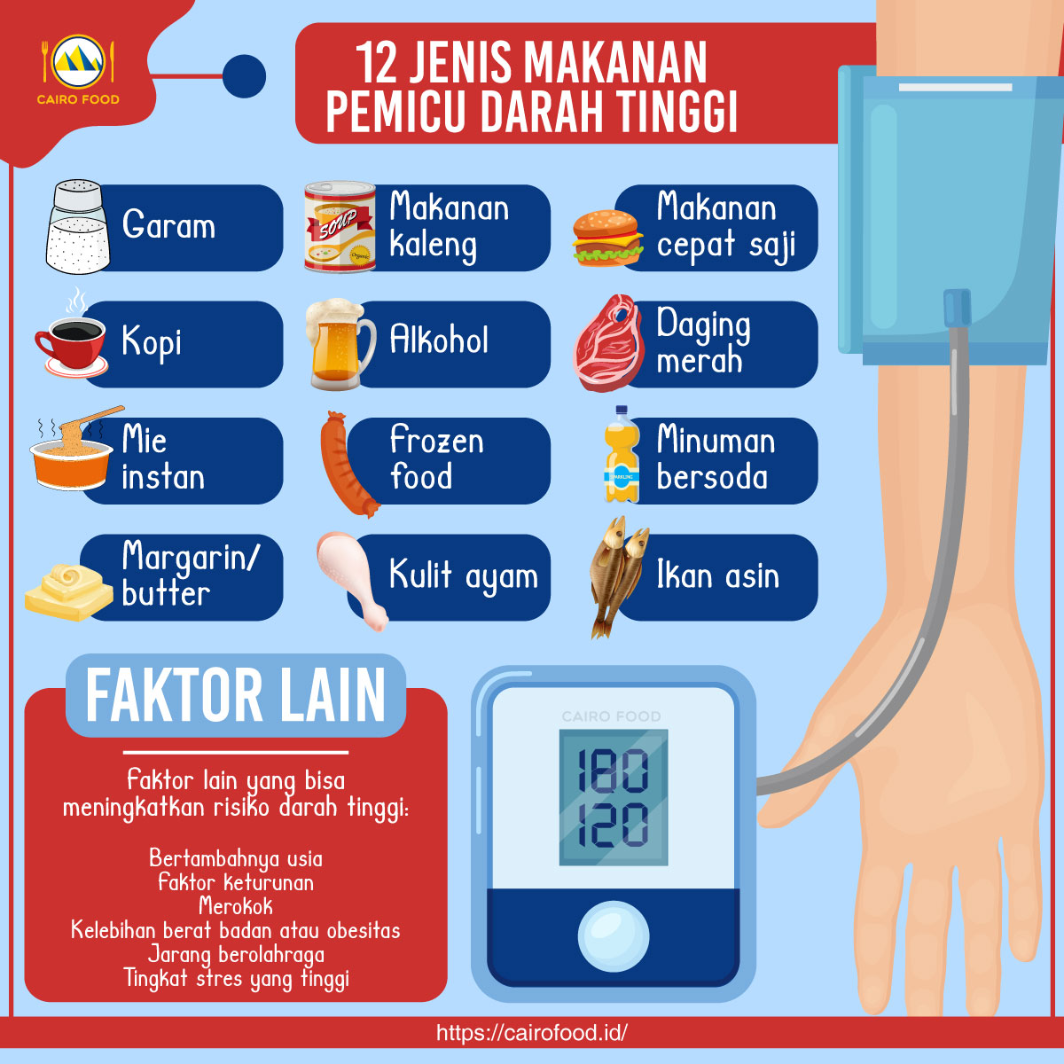 Makanan Yang Bisa Menurunkan Tekanan Darah Tinggi
