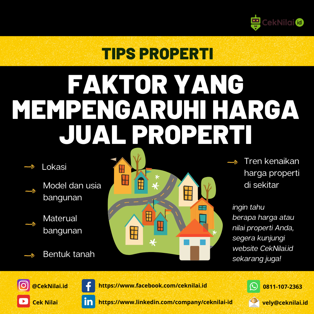 Faktor Yang Mempengaruhi Nilai Jual Rumah
