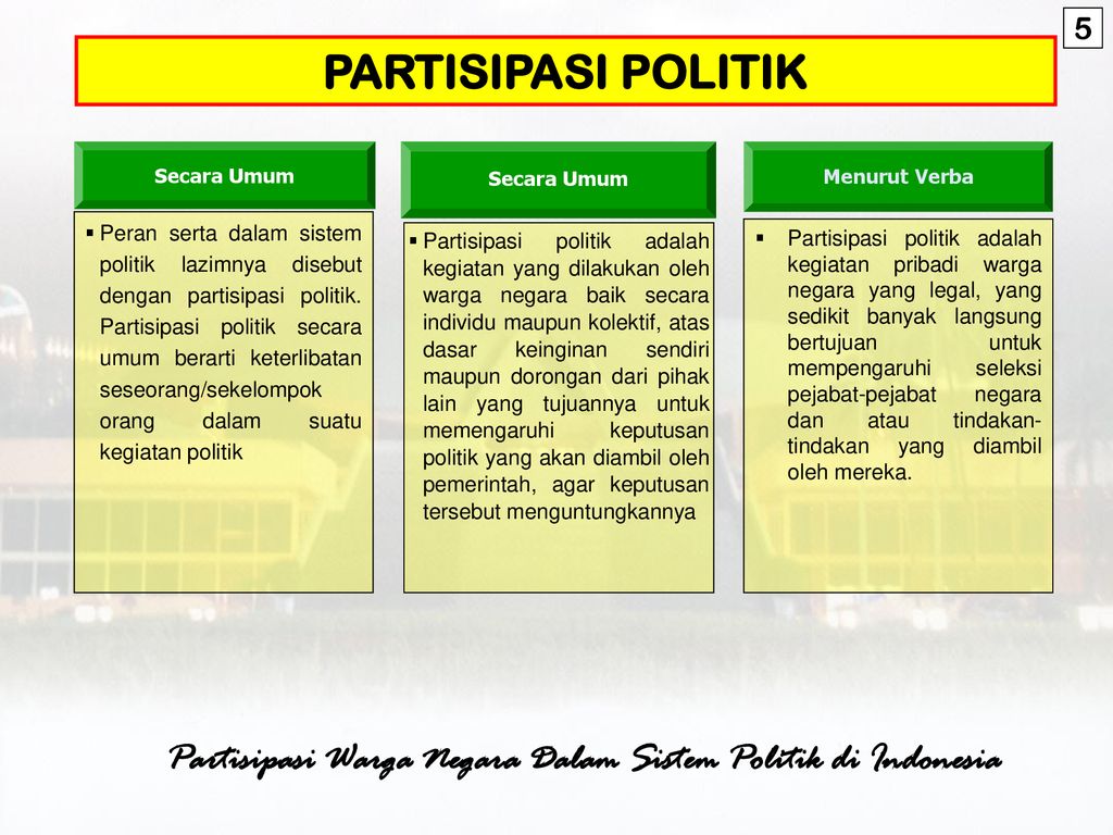 Contoh Partisipasi Politik - 51+ Koleksi Gambar Bagaimana Cara Efektif Berpartisipasi Dalam Politik Lokal