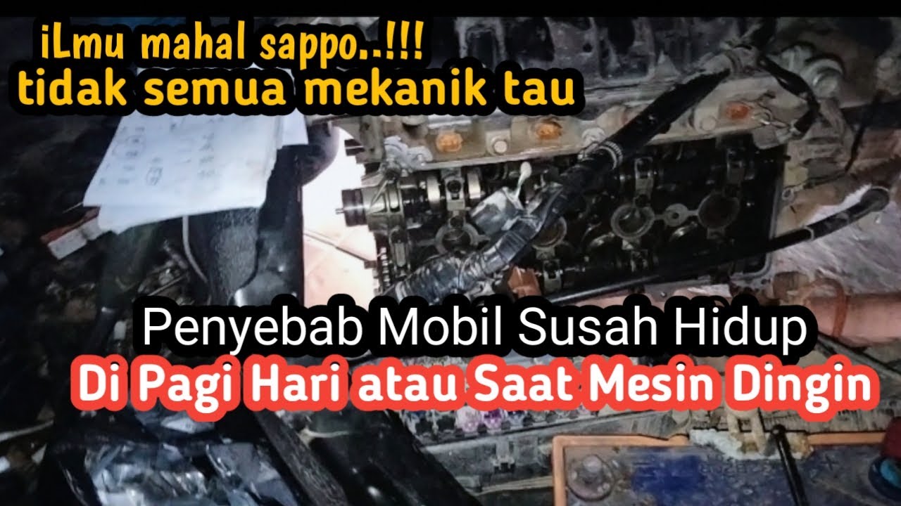 Apa Penyebab Mobil Susah Dinyalakan Di Pagi Hari