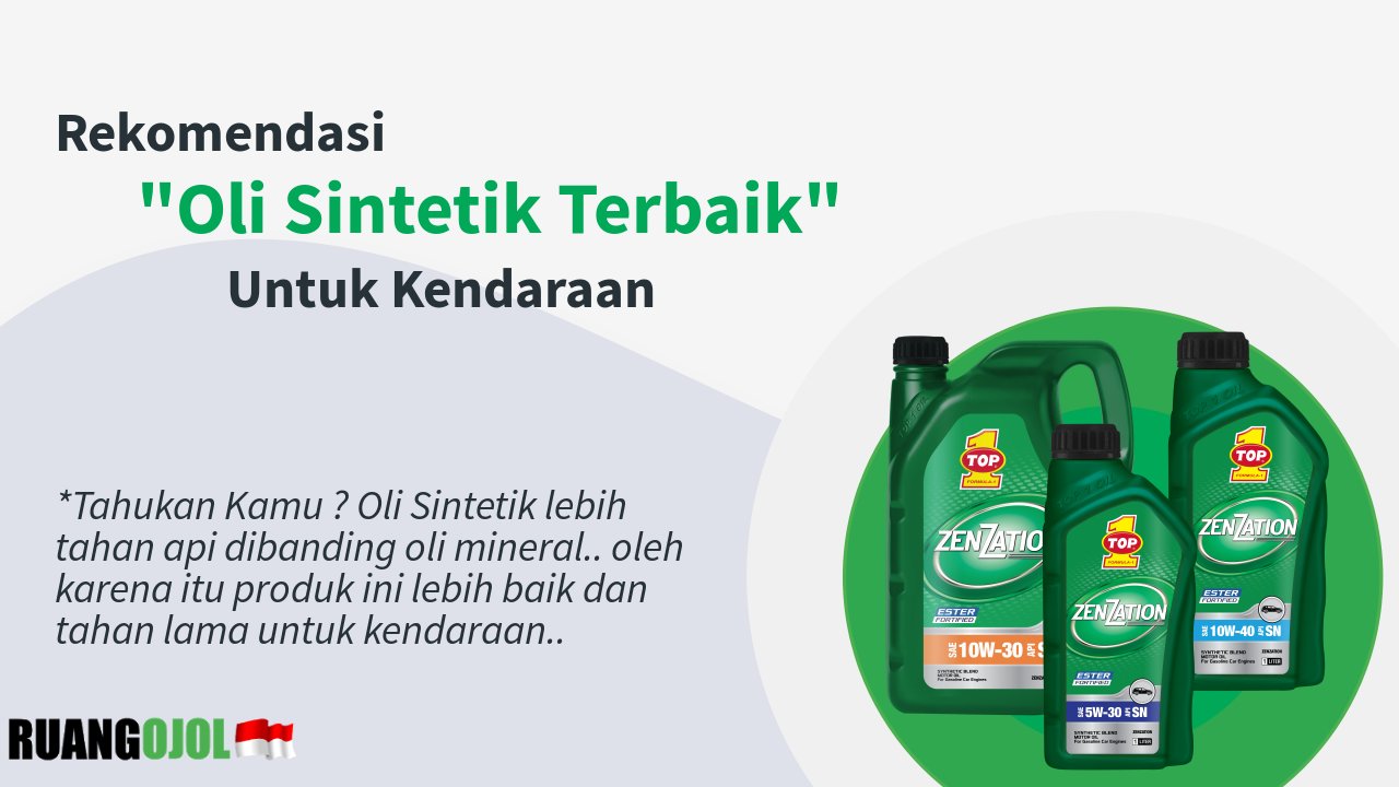 Apa Saja Manfaat Menggunakan Oli Sintetik Untuk Mobil